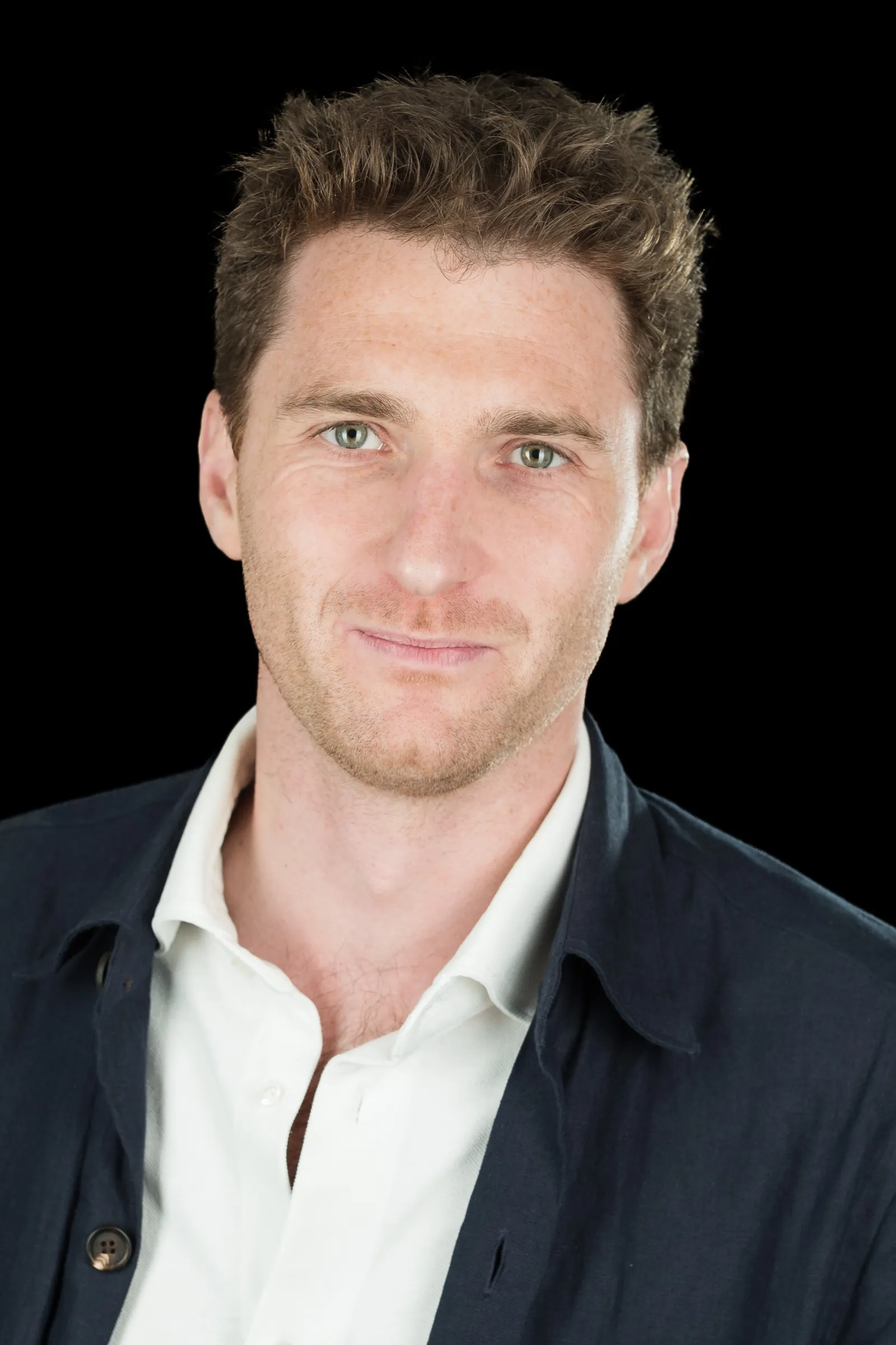 Adfin Founder & Team Photography - Studio headshot, black background