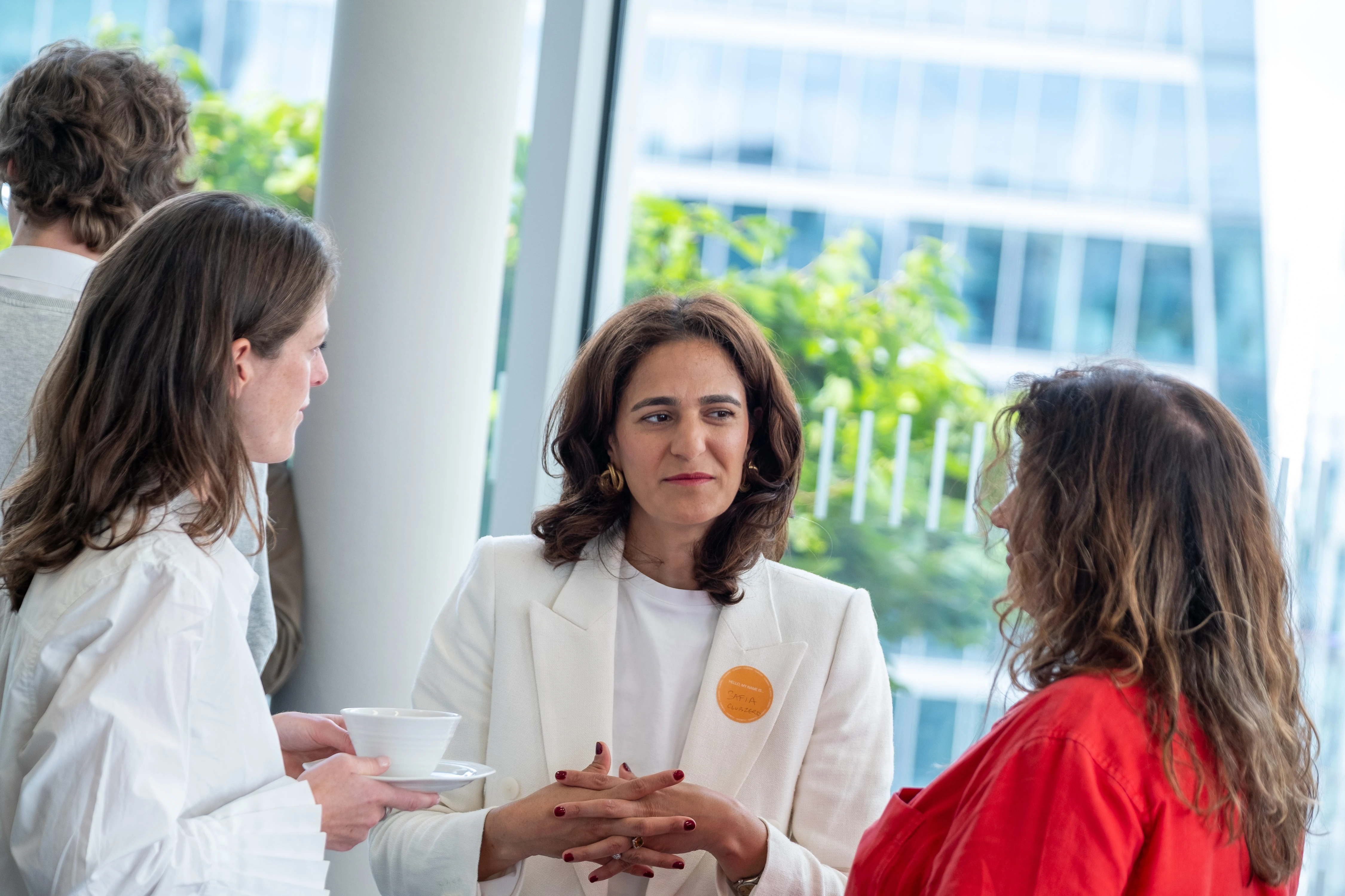 ClubZero Reuse Roundtable UK - Safia Qureshi in conversation with attendees