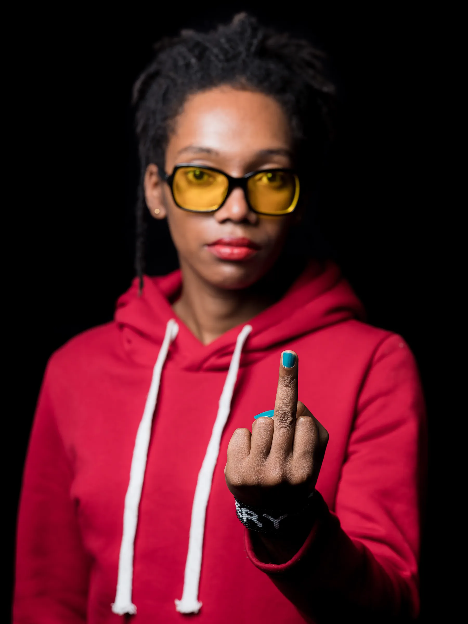 Freedom Fighters, Oslo Freedom Forum 2019 - Studio portrait, plain black backdrop