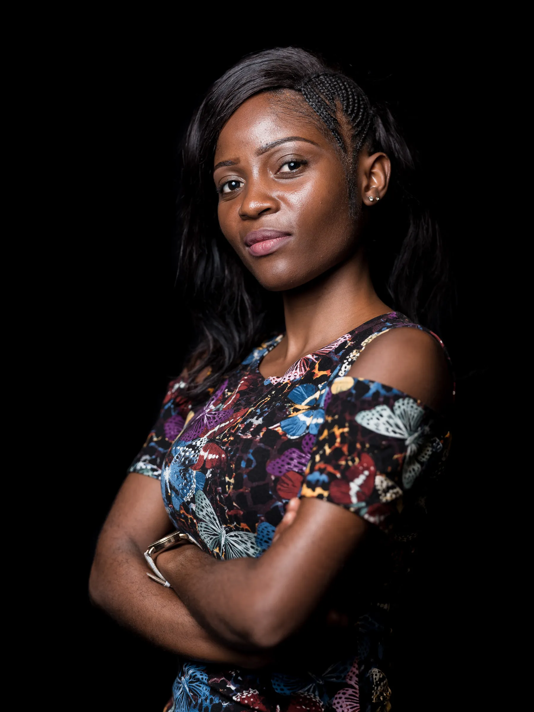 Freedom Fighters, Oslo Freedom Forum 2019 - Studio portrait, plain black backdrop