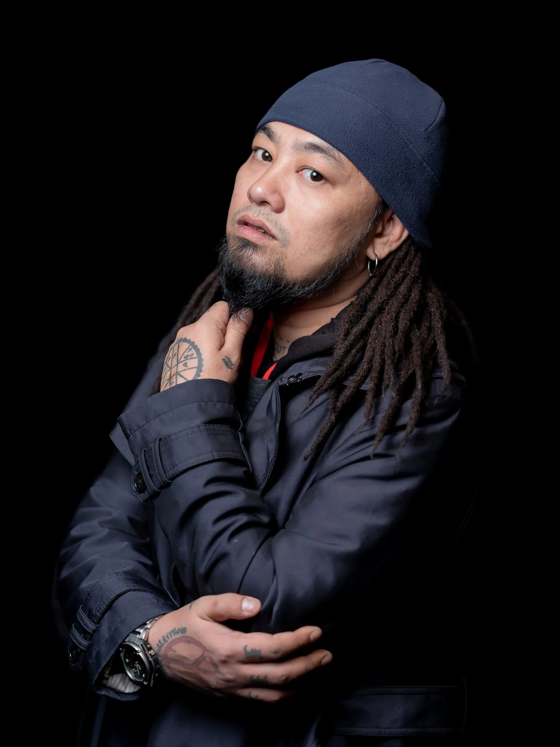 Freedom Fighters, Oslo Freedom Forum 2019 - Studio portrait, plain black backdrop