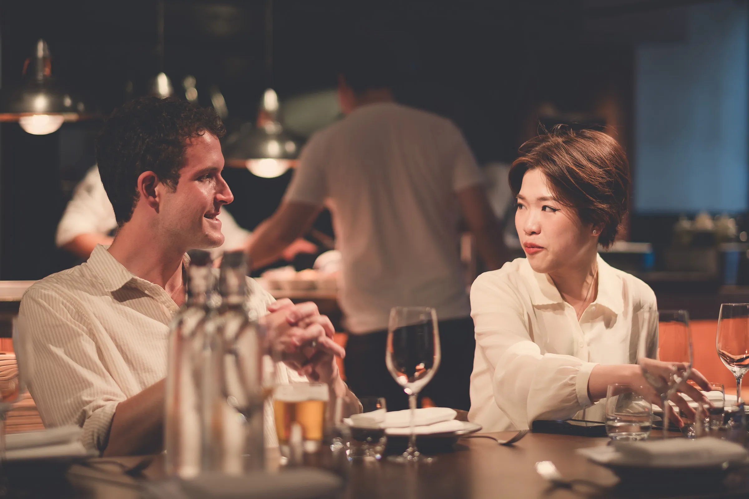 Planet A Ventures London Dinner - Dinner table conversation