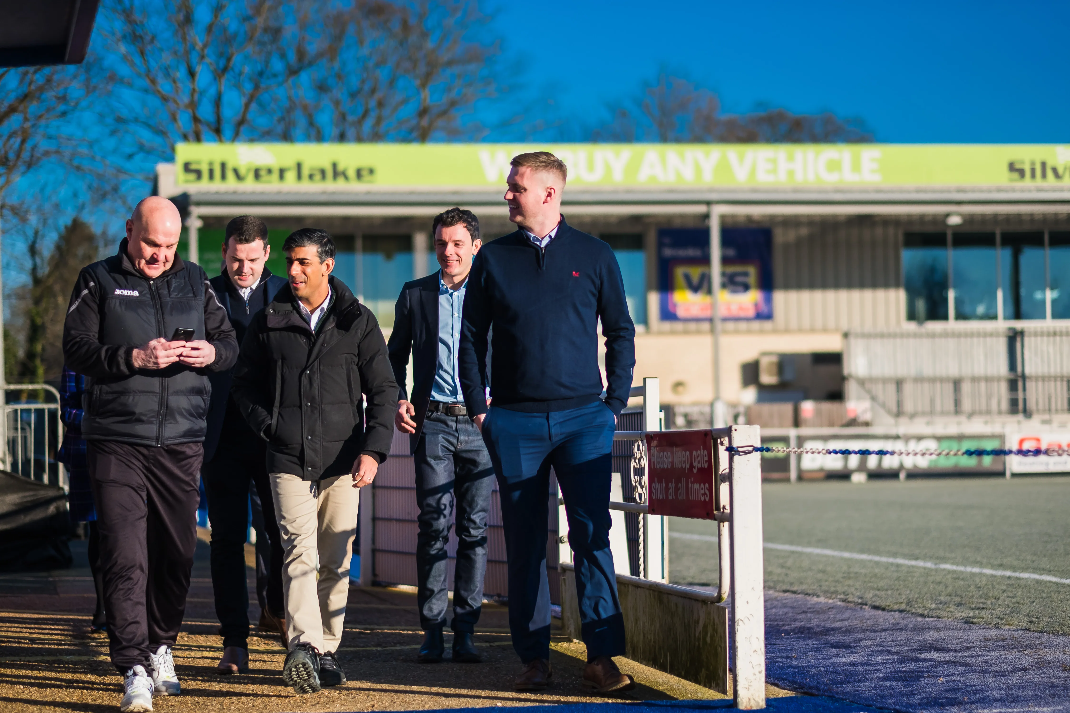 Political Press Photography - Prime Minister Rishi Sunak by Dan Taylor