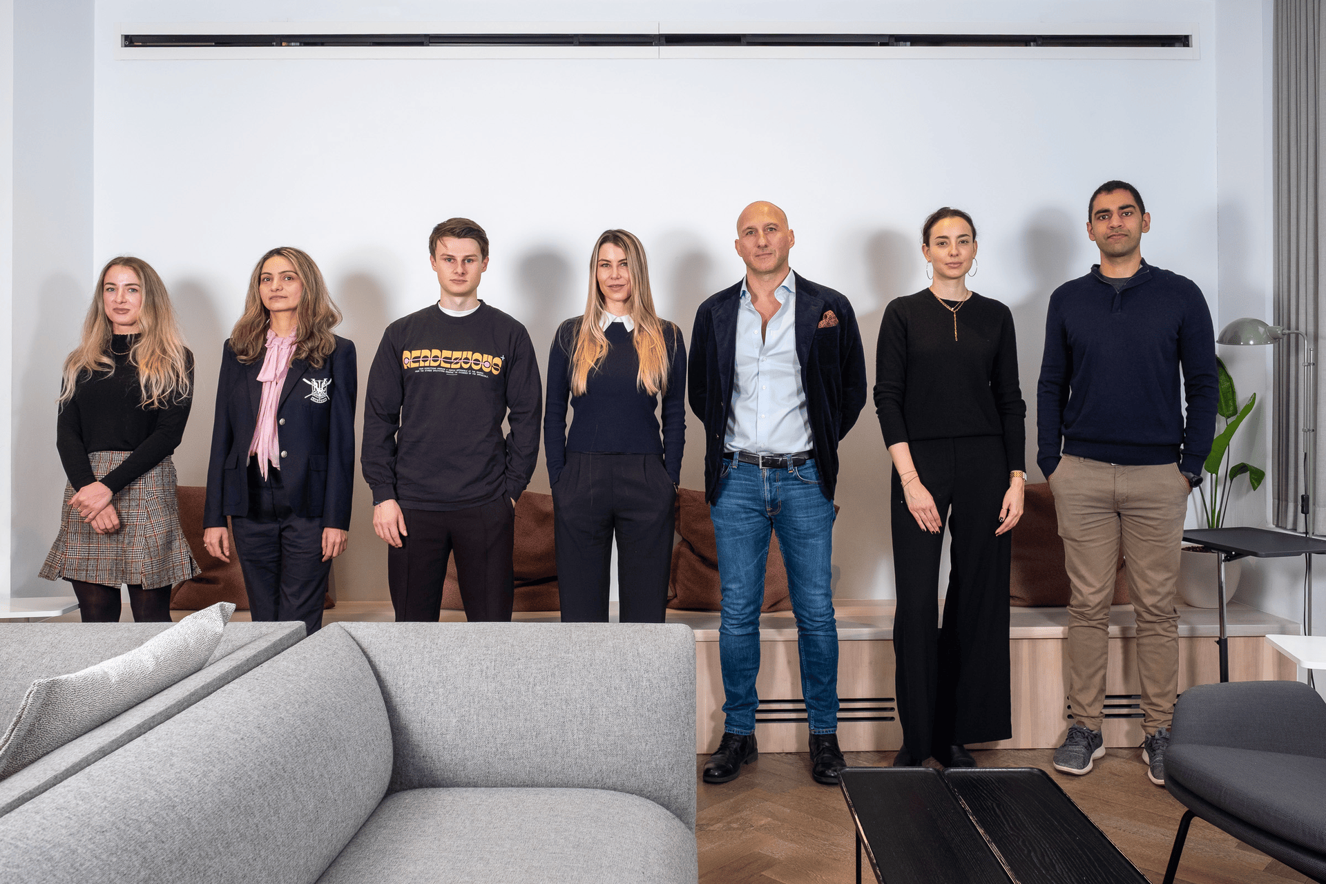 Earlybird Venture Capital London Team - Behind-the-scenes gif from the end of the shoot